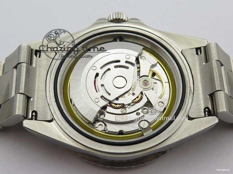 Red Black GMT-Master SS SS Blue Bp-Maker On A3186 Bezel Dial Bracelet 0211